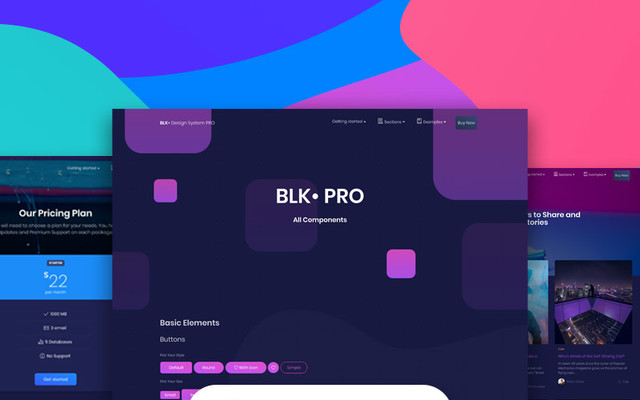 BLK* Design System PRO by Creative Tim thumbnail
