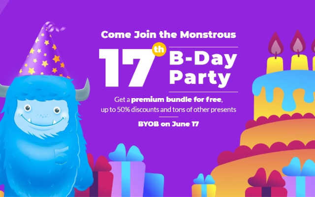 Join the Monstrous 17th B-Day Party thumbnail