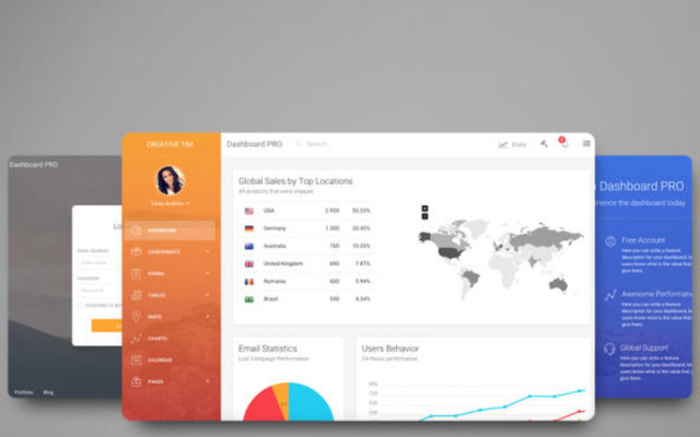 Light Bootstrap Dashboard Pro by Creative Tim thumbnail